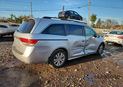2015 Honda Odyssey Exl z USA, uszkodzony, nr VIN 5FNRL5H68FB112964